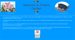 Desktop Screenshot of chloesgarden.com
